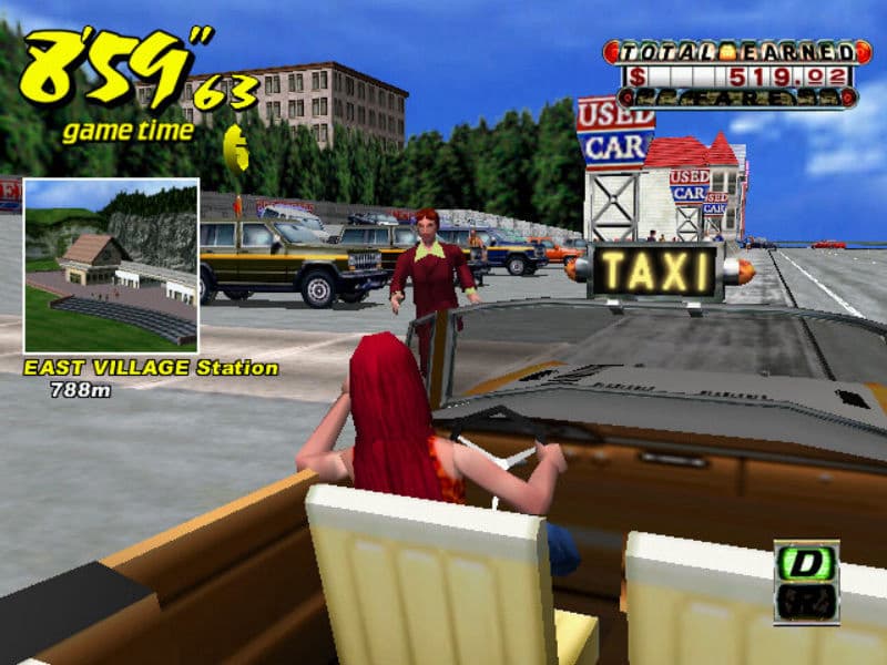Screenshot de Crazy Taxi