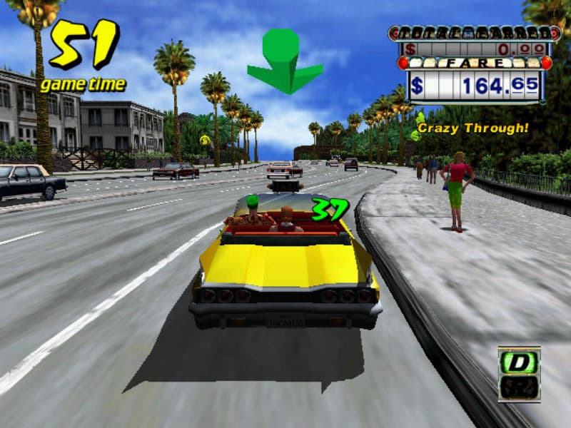 Screenshot de Crazy Taxi