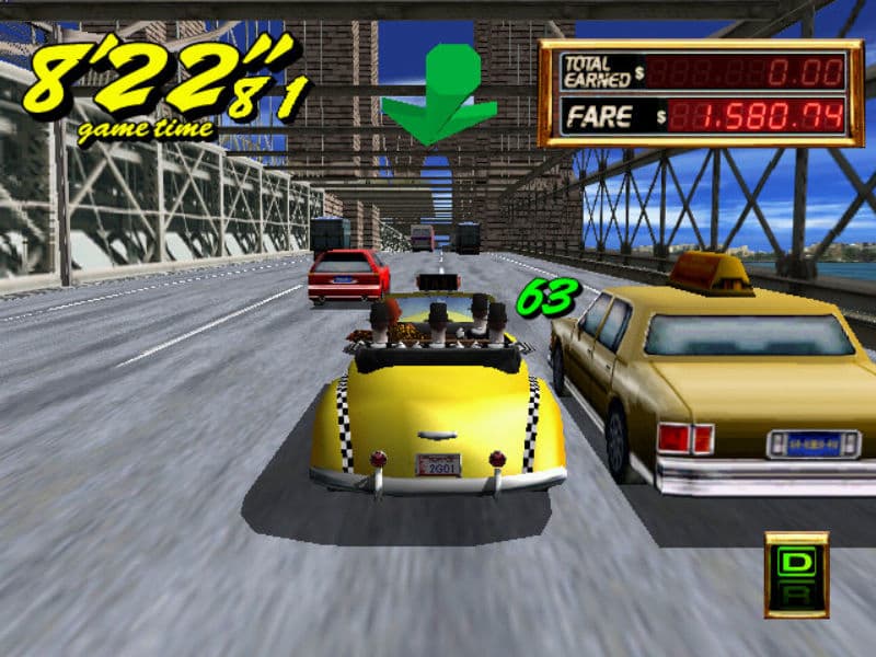 Screenshot de Crazy Taxi 2