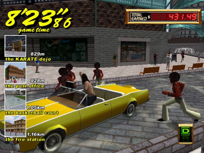 Screenshot de Crazy Taxi 2