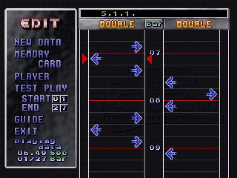 Screenshot de Dance Dance Revolution Club Version Dreamcast Edition