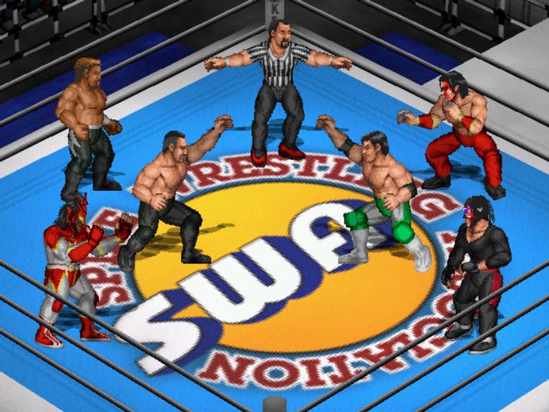 Screenshot de Fire Pro Wrestling D