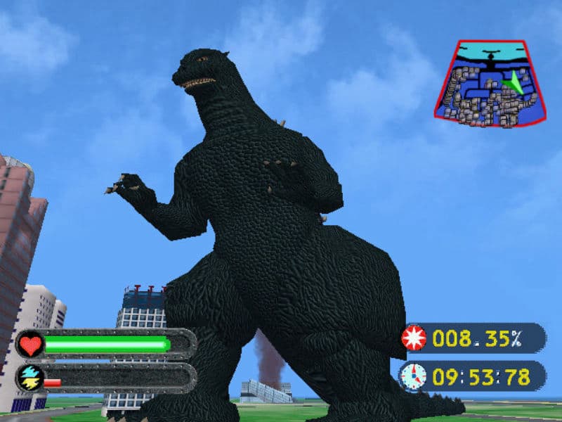 Screenshot de Godzilla Generations
