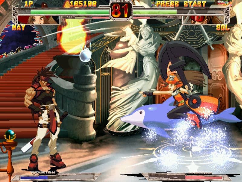 Screenshot de Guilty Gear X