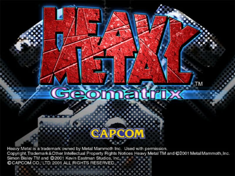 Screenshot de Heavy Metal Geomatrix