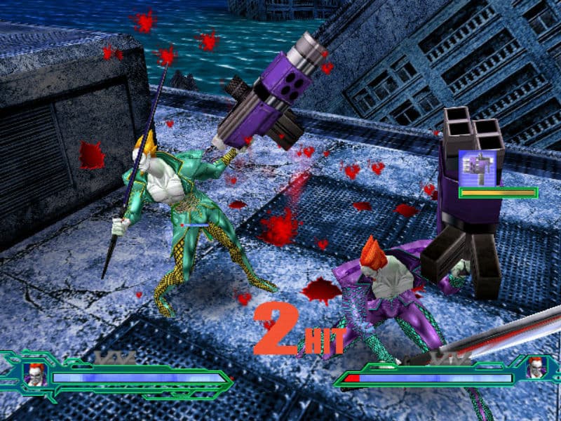 Screenshot de Heavy Metal Geomatrix