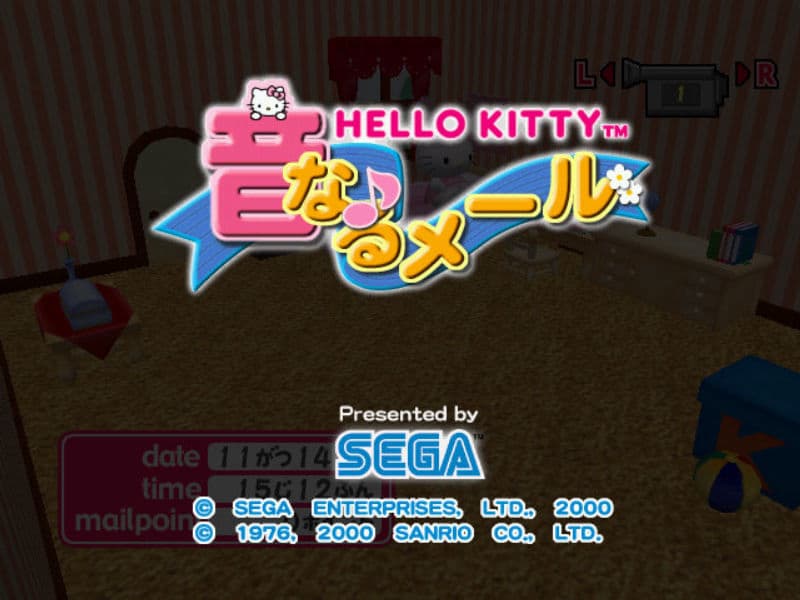 Screenshot de Hello Kitty no 'Otonaru' Mail