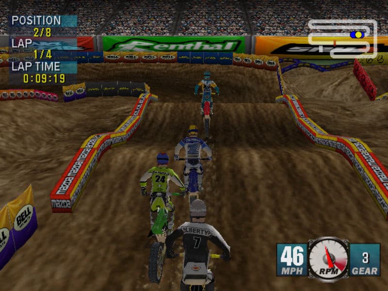Screenshot de Jeremy McGrath Supercross 2000