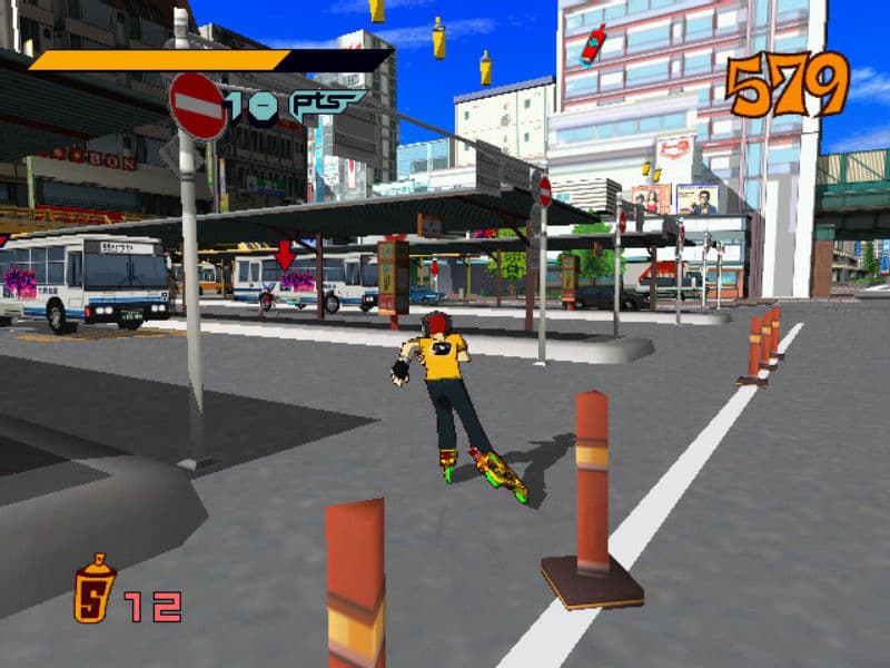 Screenshot de Jet Set Radio