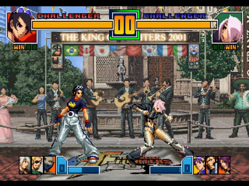 Screenshot de The King of Fighters 2001