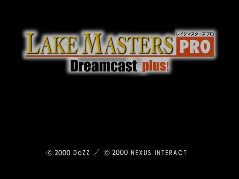 Screenshot de Lake Masters Pro Dreamcast plus!