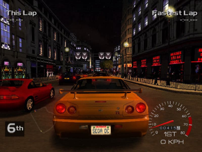Screenshot de Metropolis Street Racer