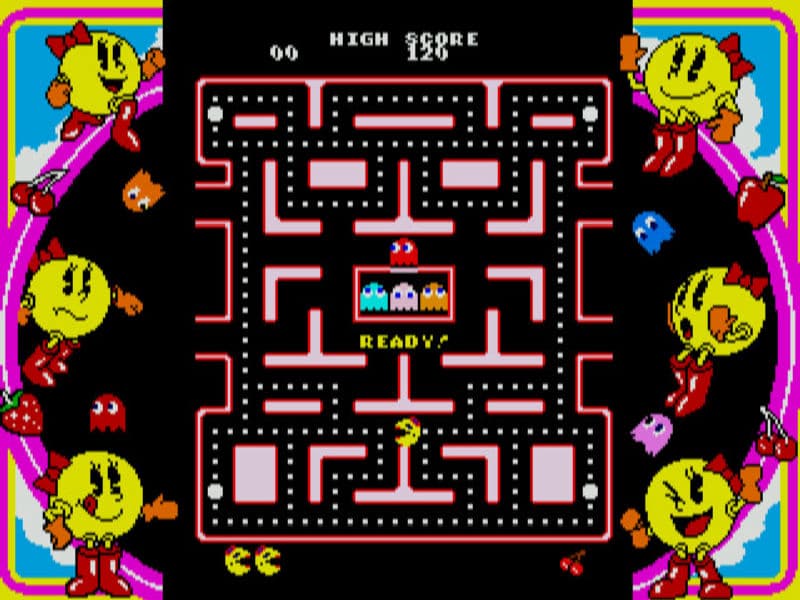Screenshot de Ms. Pac-Man Maze Madness
