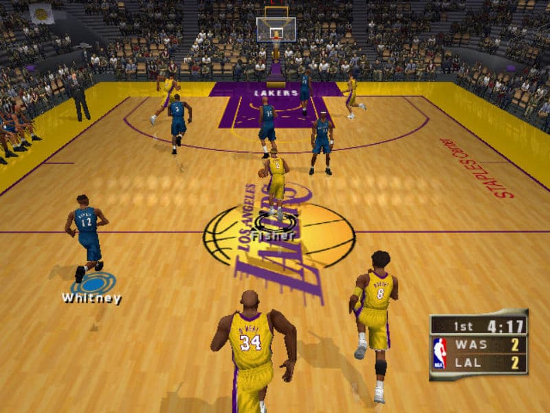 Screenshot de NBA 2K2