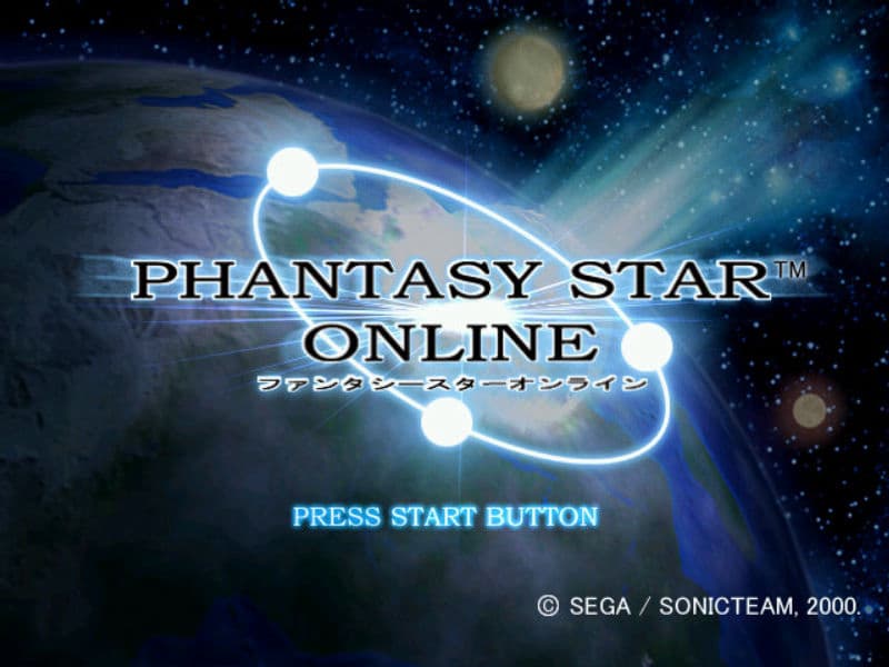 Screenshot de Phantasy Star Online