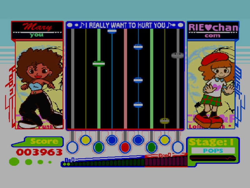 Screenshot de Pop'n Music