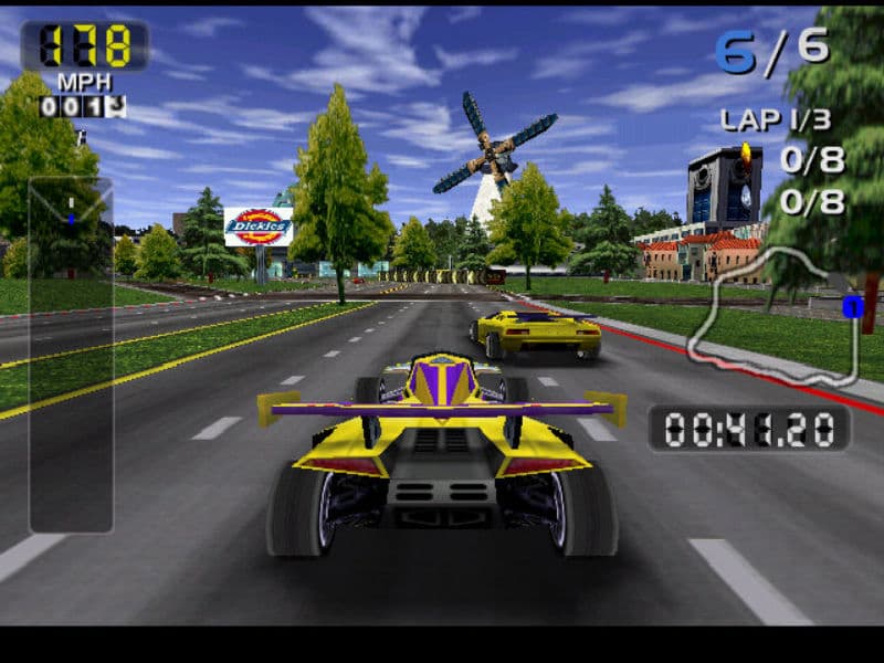 Screenshot de San Francisco Rush 2049