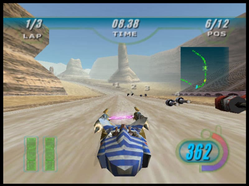 Screenshot de Star Wars: Episode I Racer