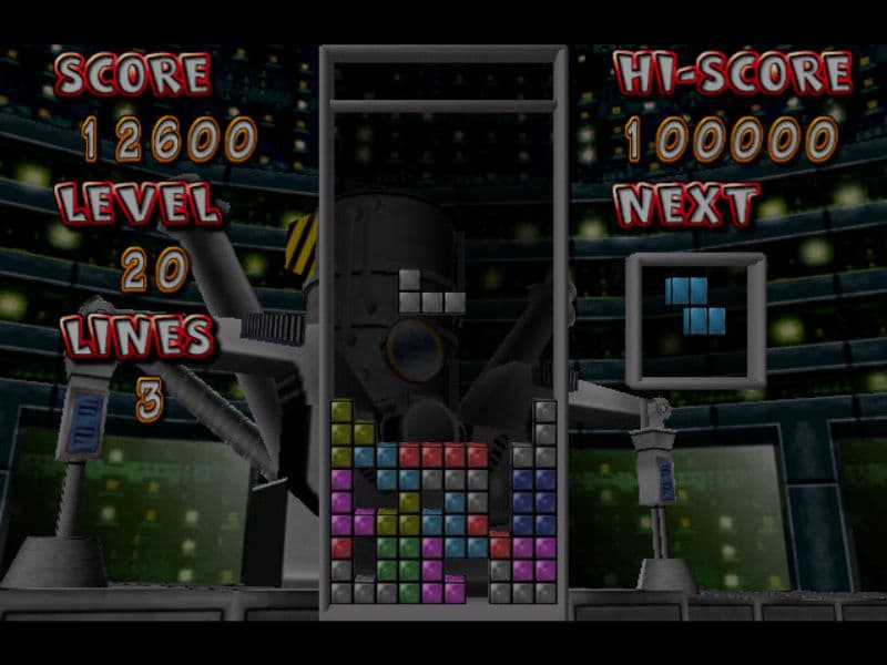 Screenshot de Tetris 4D