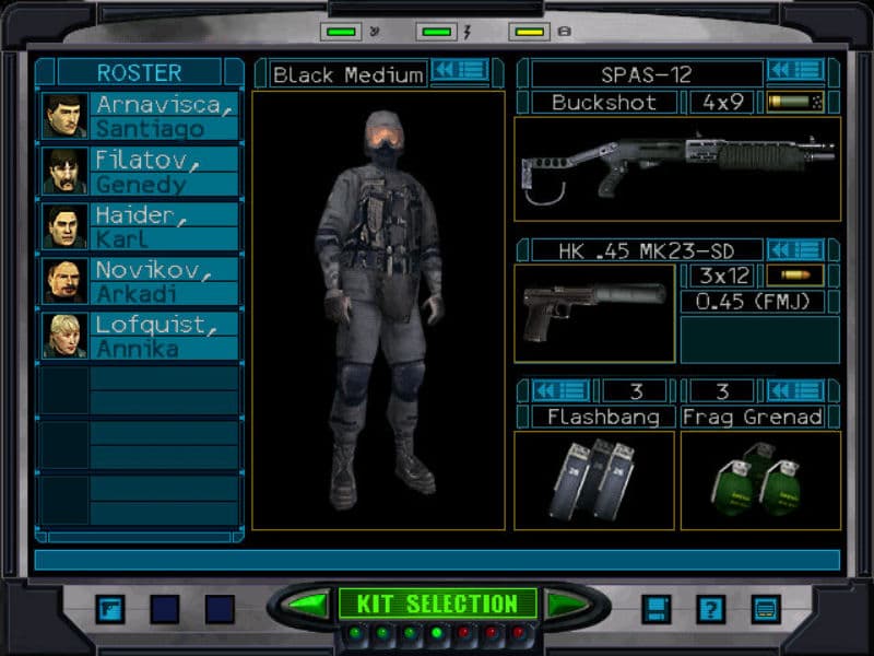 Screenshot de Tom Clancy's Rainbow Six Rogue Spear