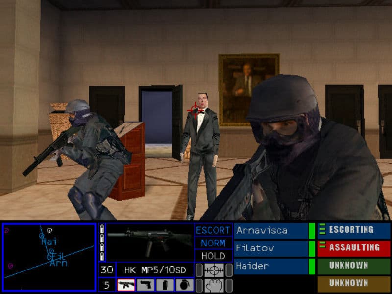 Screenshot de Tom Clancy's Rainbow Six Rogue Spear