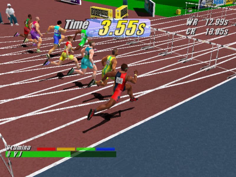 Screenshot de Virtua Athlete 2K