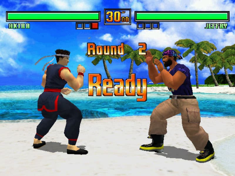 Screenshot de Virtua Fighter 3tb
