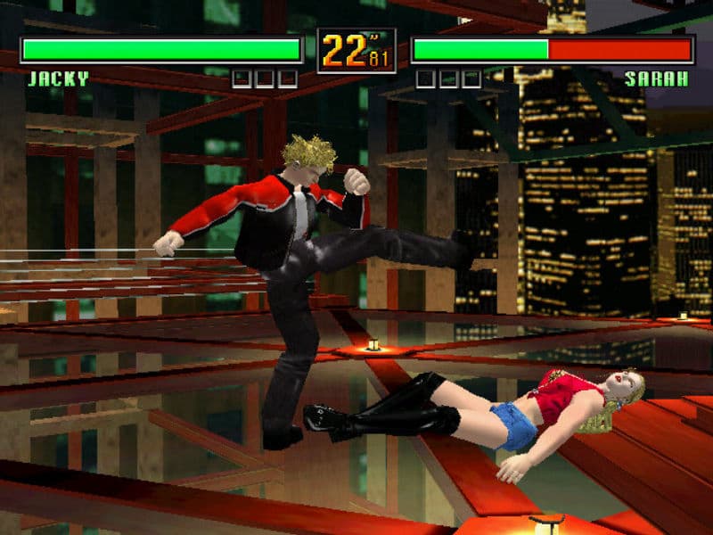 Screenshot de Virtua Fighter 3tb