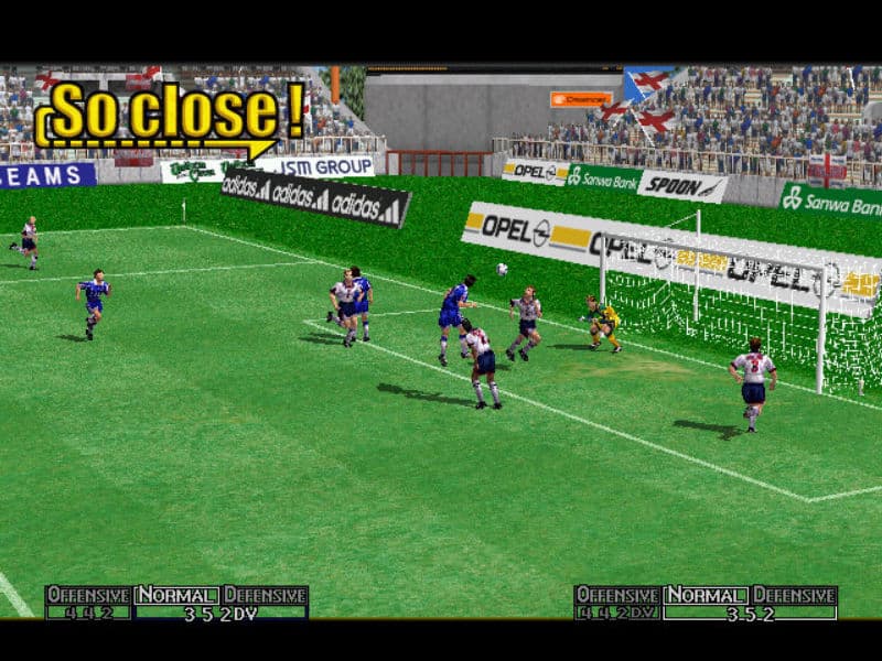 Screenshot de Virtua Striker 2 Ver. 2000.1