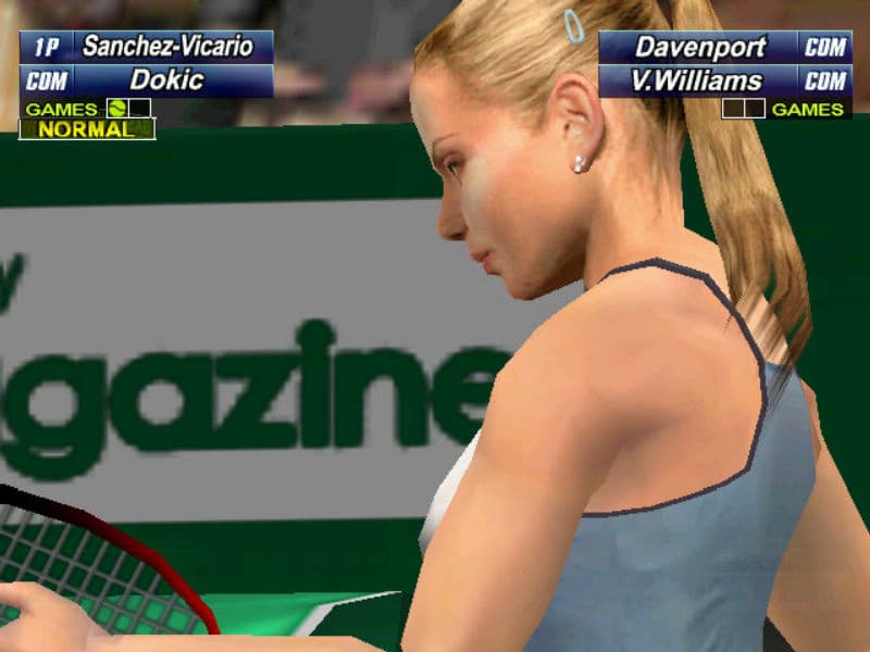 Screenshot de Virtua Tennis 2