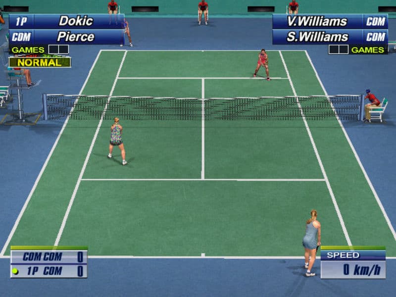 Screenshot de Virtua Tennis 2