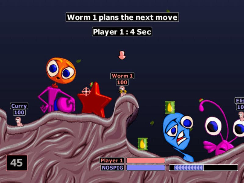 Screenshot de Worms Armageddon