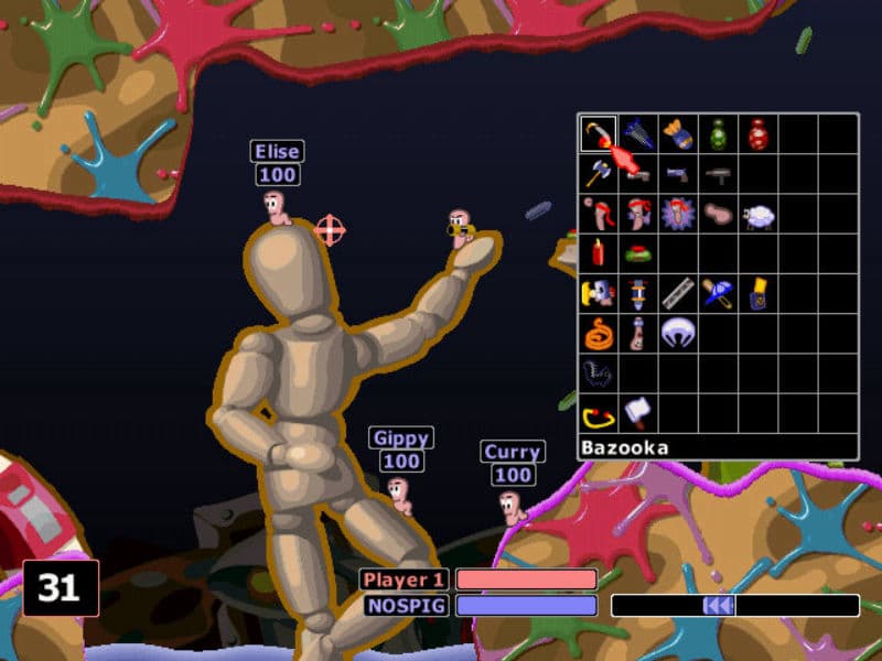 Screenshot de Worms Armageddon