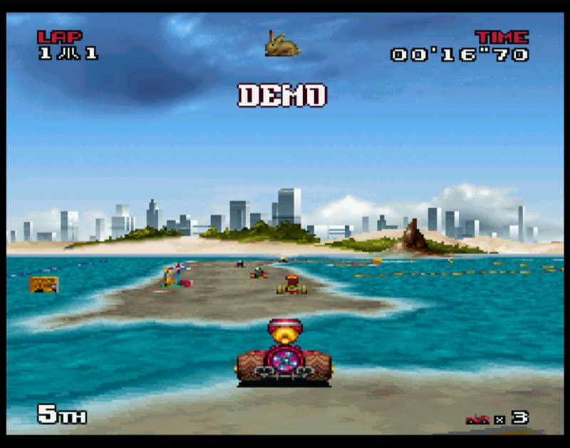 Screenshot de Atari Karts