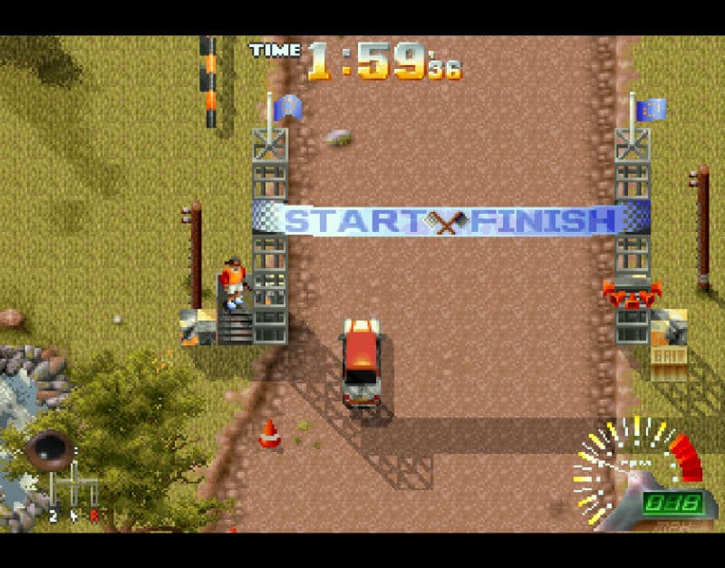 Screenshot de Power Drive Rally