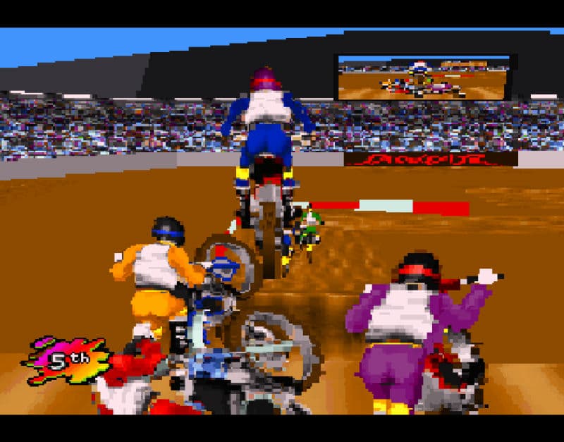 Screenshot de Supercross 3D