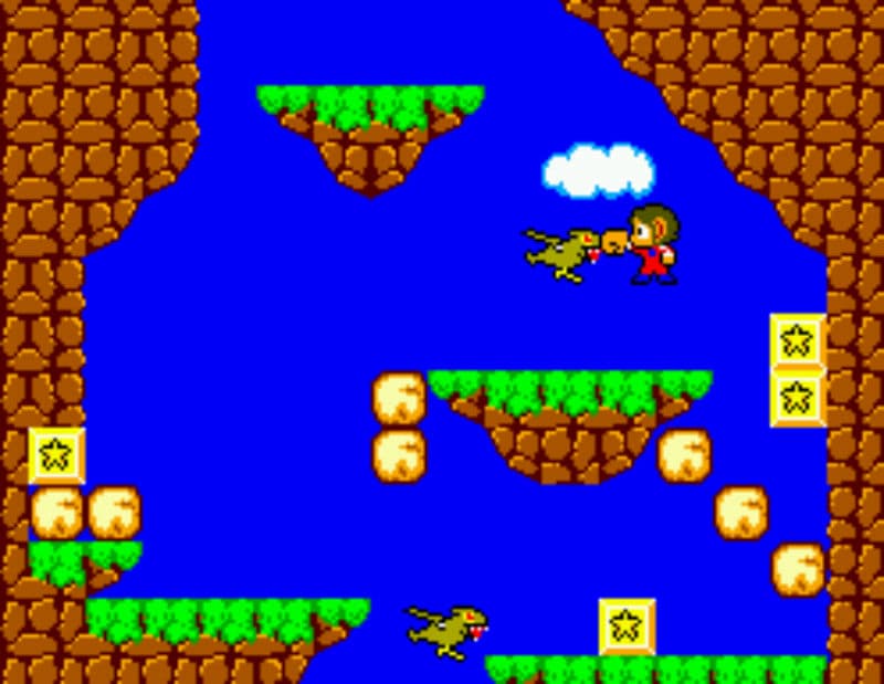 Screenshot de Alex Kidd in Miracle World