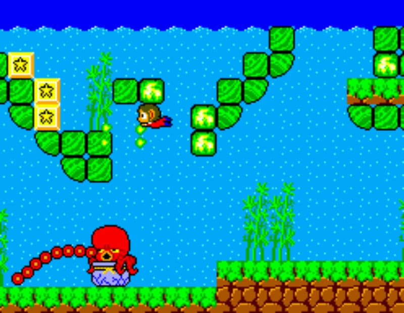 Screenshot de Alex Kidd in Miracle World