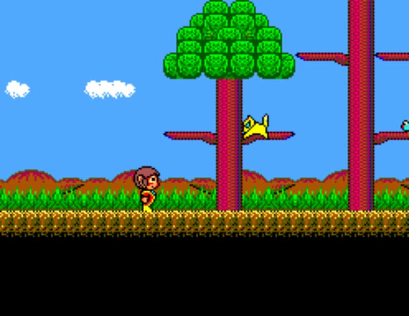Screenshot de Alex Kidd: High-Tech World