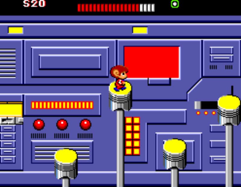 Screenshot de Alex Kidd: The Lost Stars