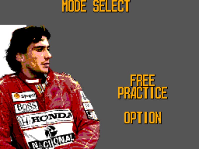Screenshot de Ayrton Senna's Super Monaco GP II