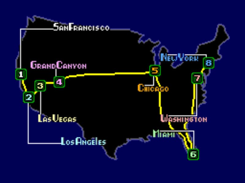 Screenshot de Battle OutRun