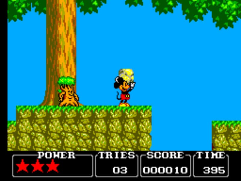 Screenshot de Castle of Illusion Starring Mickey Mouse
