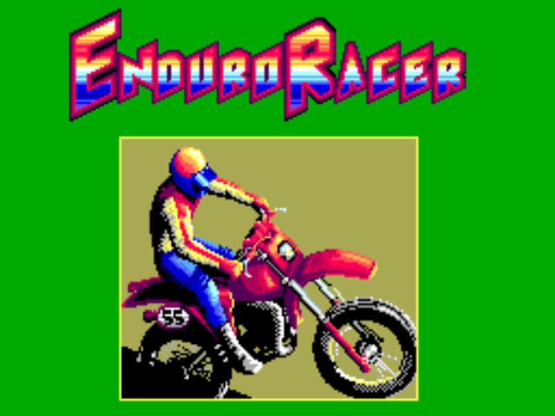 Screenshot de Enduro Racer