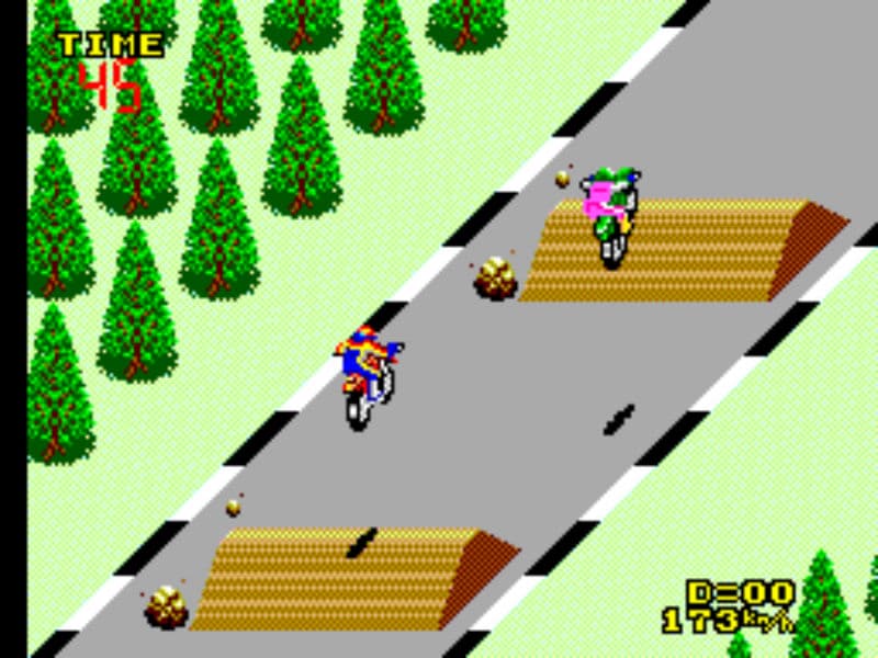 Screenshot de Enduro Racer