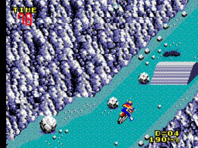 Screenshot de Enduro Racer