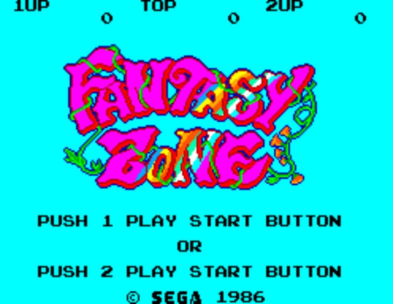 Screenshot de Fantasy Zone