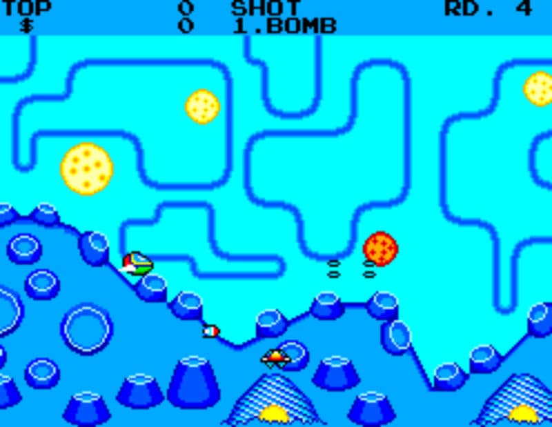 Screenshot de Fantasy Zone