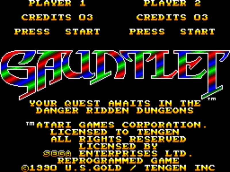 Screenshot de Gauntlet