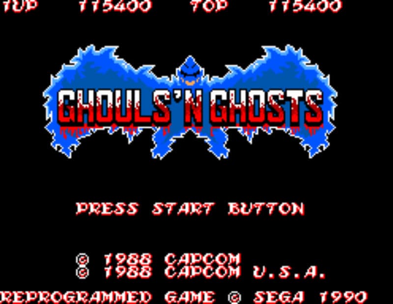 Screenshot de Ghouls'n Ghosts